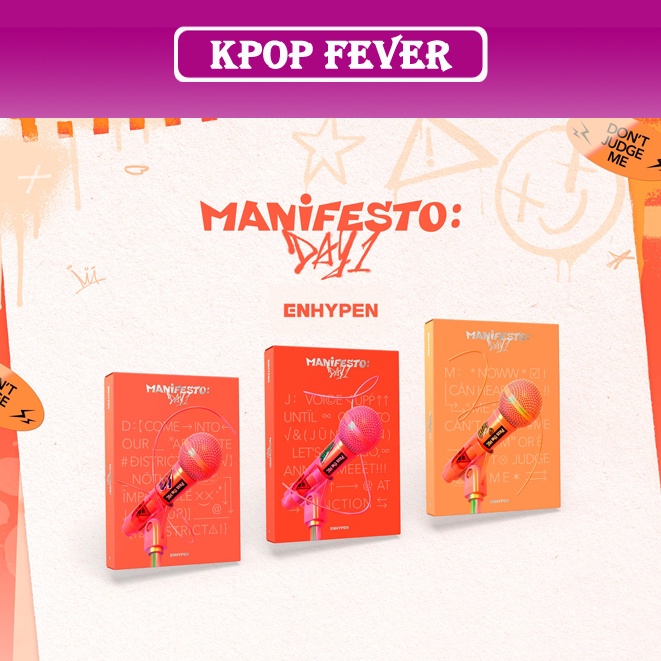 ENHYPEN - MANIFESTO : DAY 1 (3rd Mini Album) | Shopee Philippines