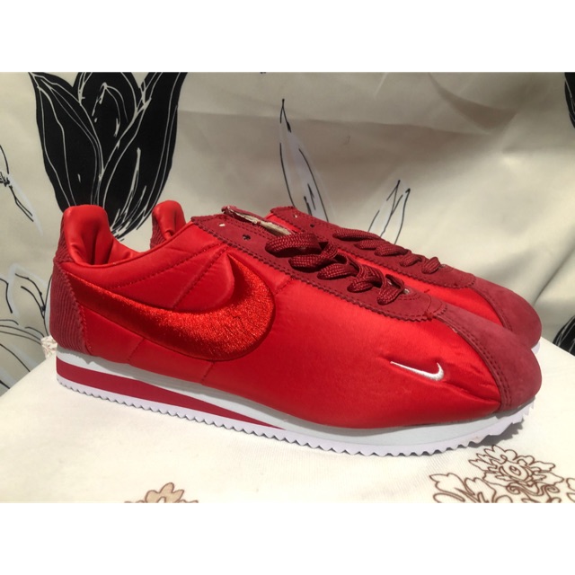 nike cortez red bandana