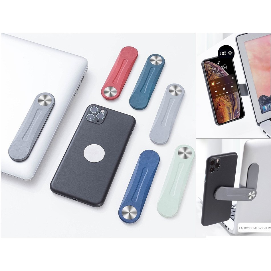 [All COLORS AVAILABLE] Foldable Magnetic Cell Phone Holder w/ Side