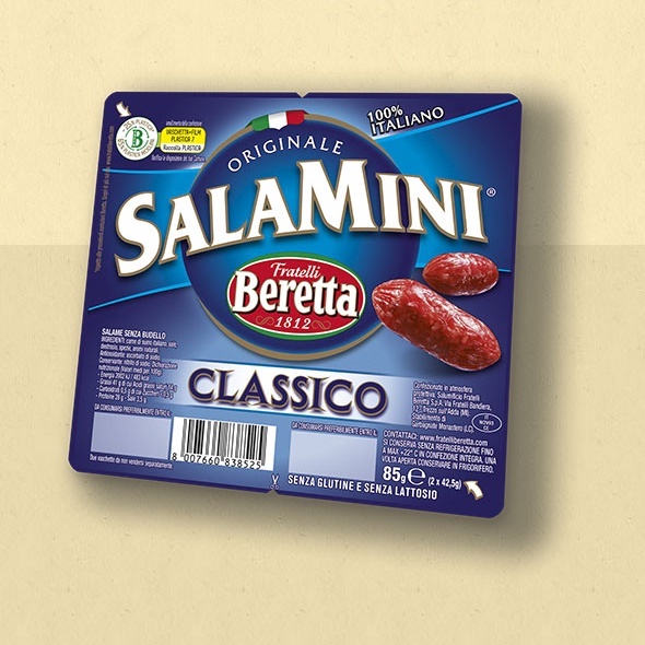 !! On Hand!! Fratelli Beretta SALAMINI CLASSIC 85g | Shopee Philippines