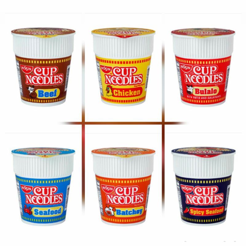 Nissin Cup Noodles 60g Shopee Philippines
