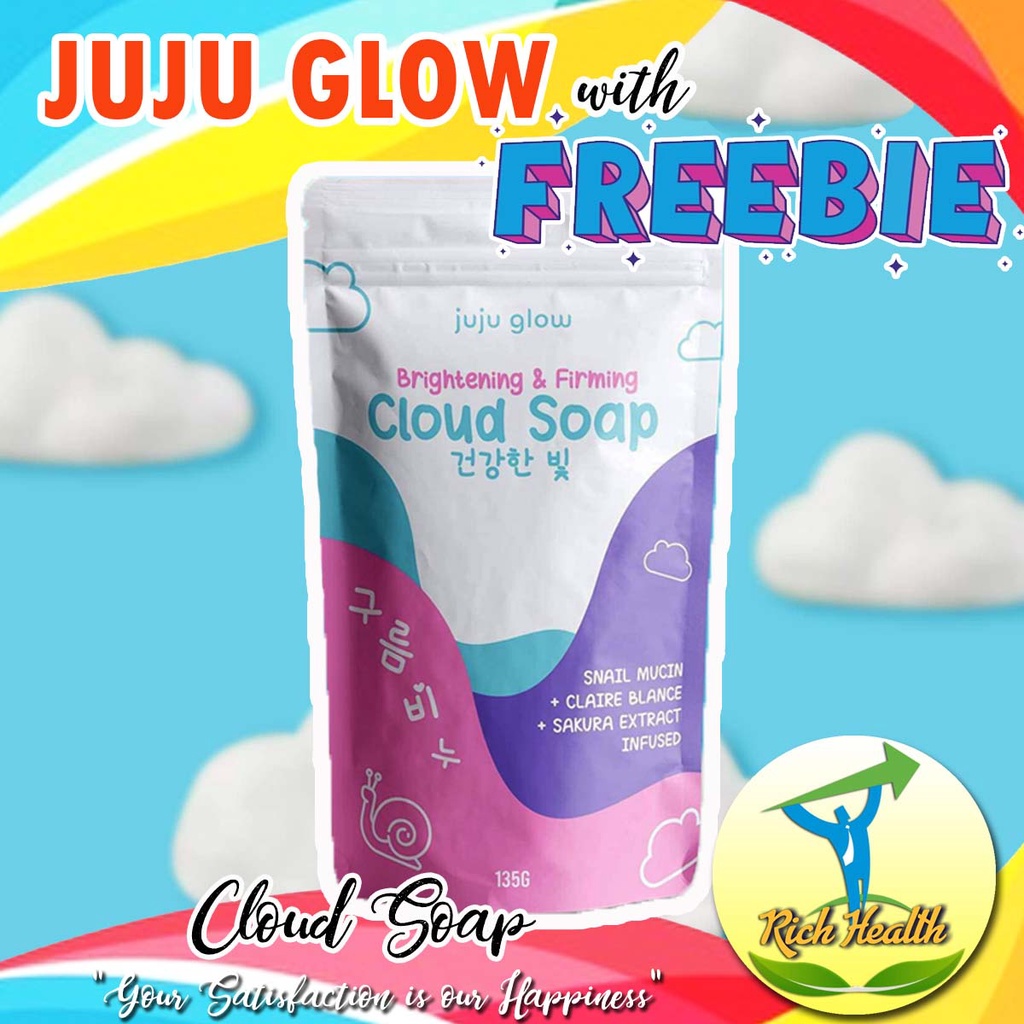 Juju Glow Cloud Soap 135g (PRE ORDER) Shopee Philippines