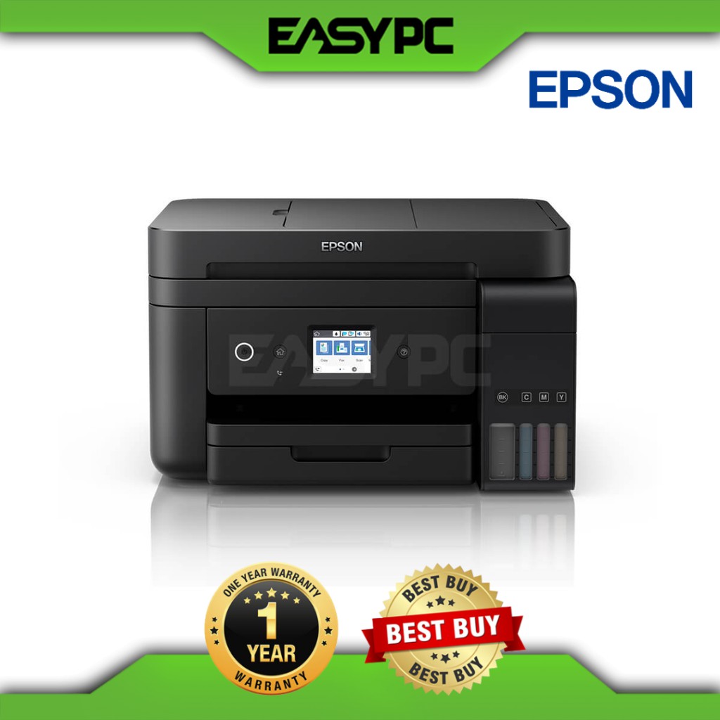 Epson L6190 Wi-Fi Duplex All-in-One Ink Tank Printer with ADF, Epson ...