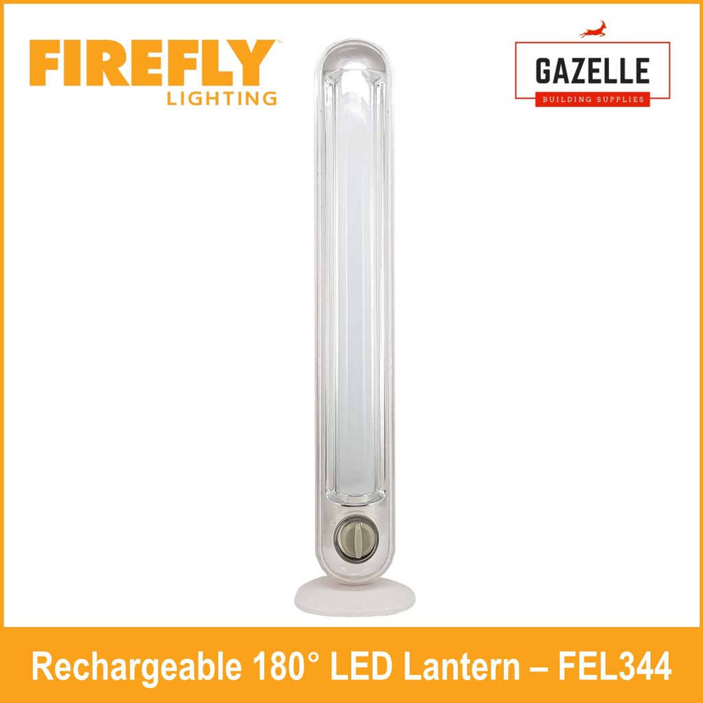 Firefly Rechargeable Emergency Light 180° FEL344 FEL343 Shopee
