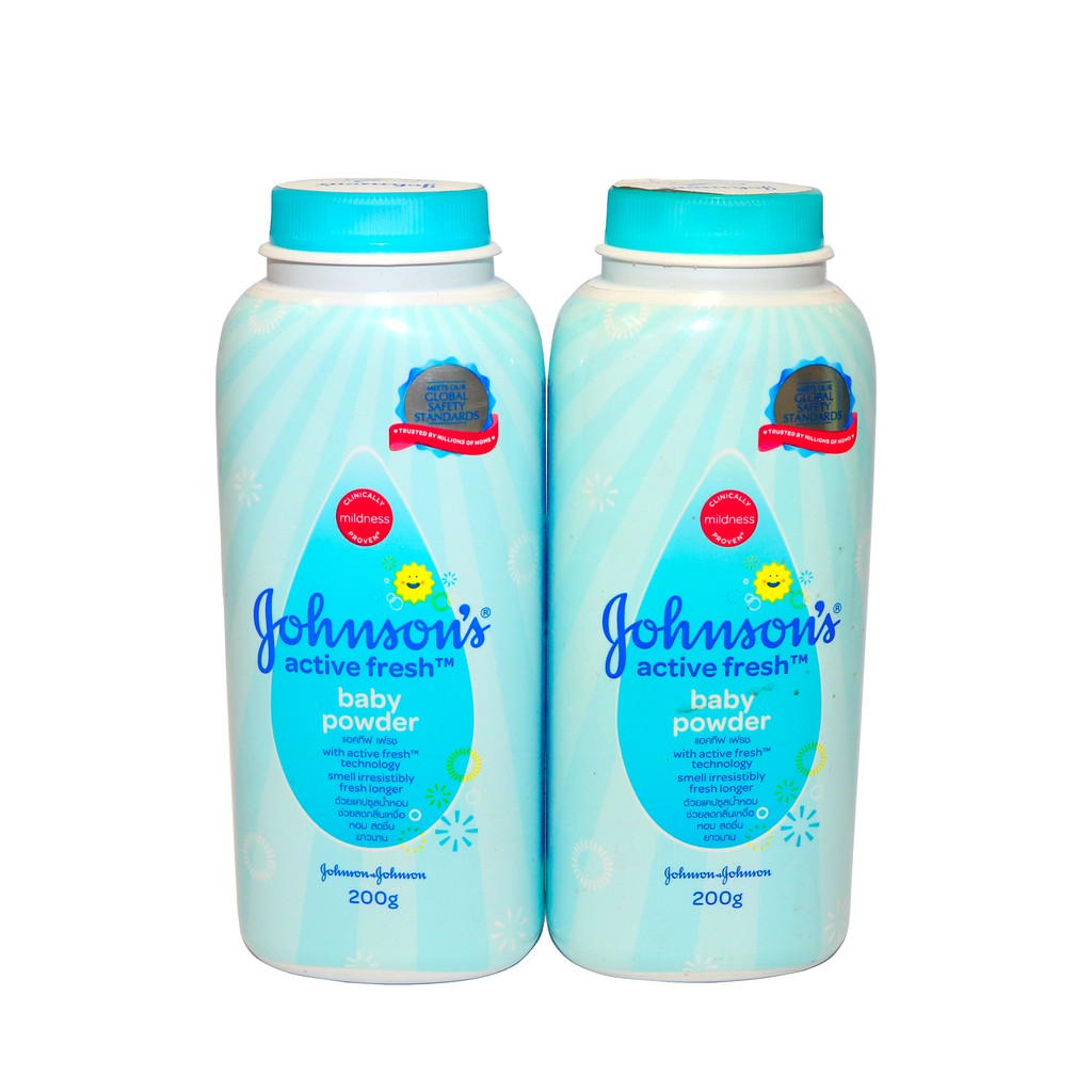 johnson's active fresh powder