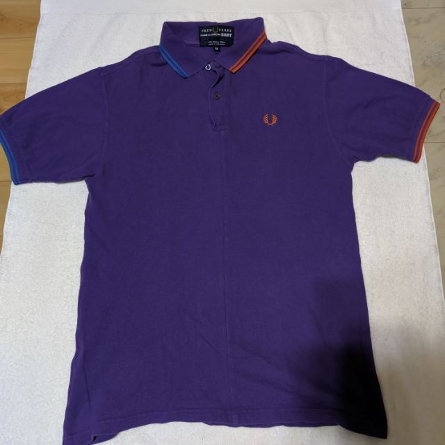 Preloved CDG PLAY x FRED  PERRY  Polo  Shirt ORIGINAL  medium 