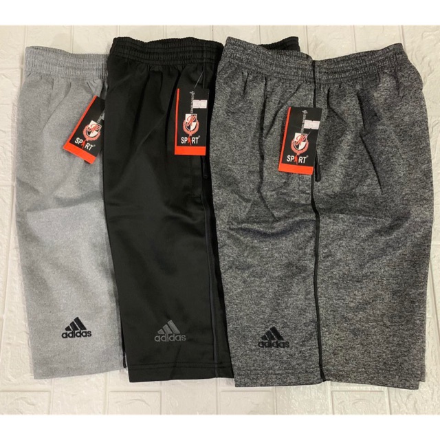 adidas polyester shorts