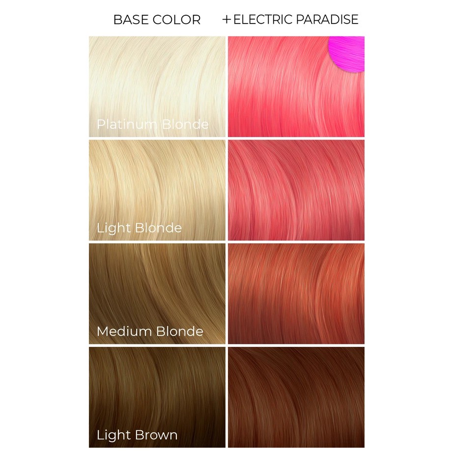 Authentic! Arctic Fox Hair Dye - Electric Paradise UV Reactive