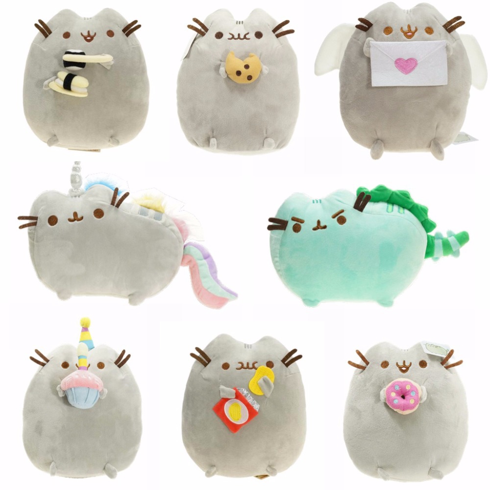 pusheen donut plush