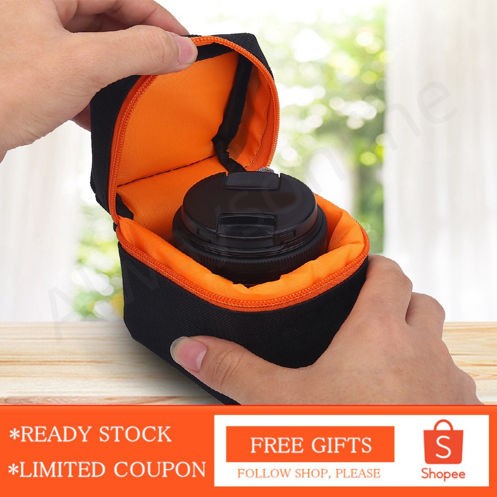 [Wholesale Price] DSLR Camera Lens Bag Shockproof Protective Pouch Case