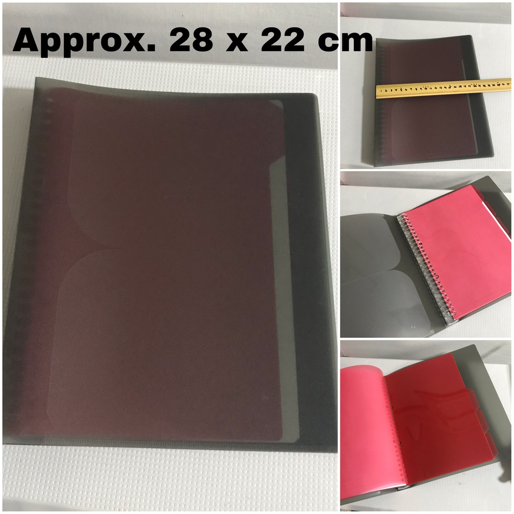 Folder Binder Clear book Japan Surplus Shopee Philippines