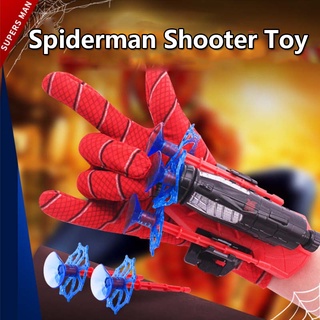 COD## Spider-Man Web Shooter Dart Blaster Launcher Toy Spiderman Costume Glove Kids