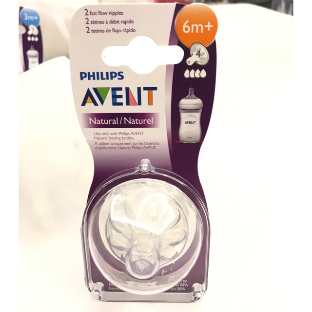 avent 6 month nipples