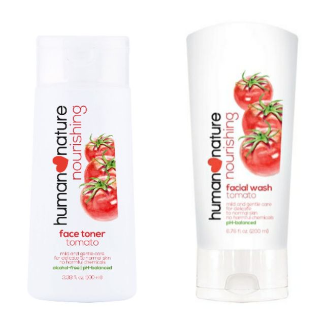 human heart nature nourishing facial wash