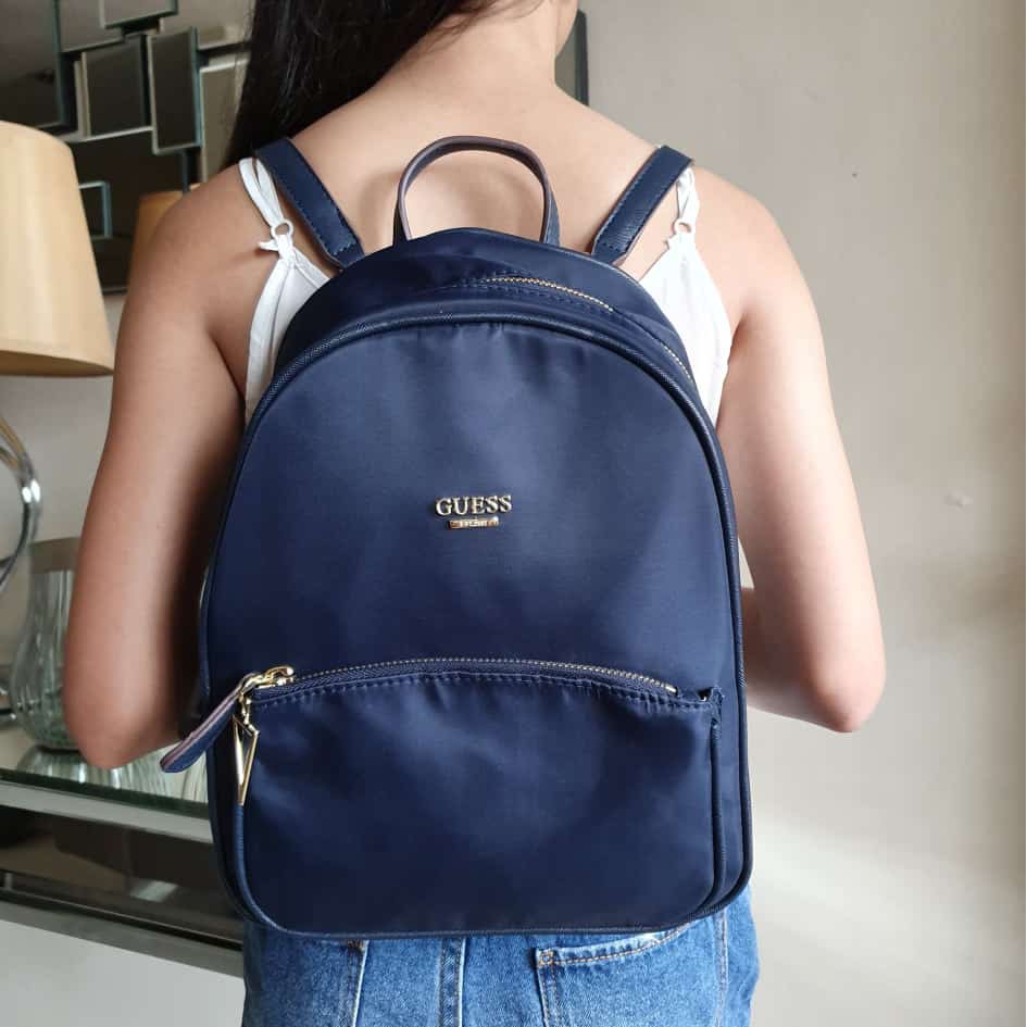 guess nylon backpack