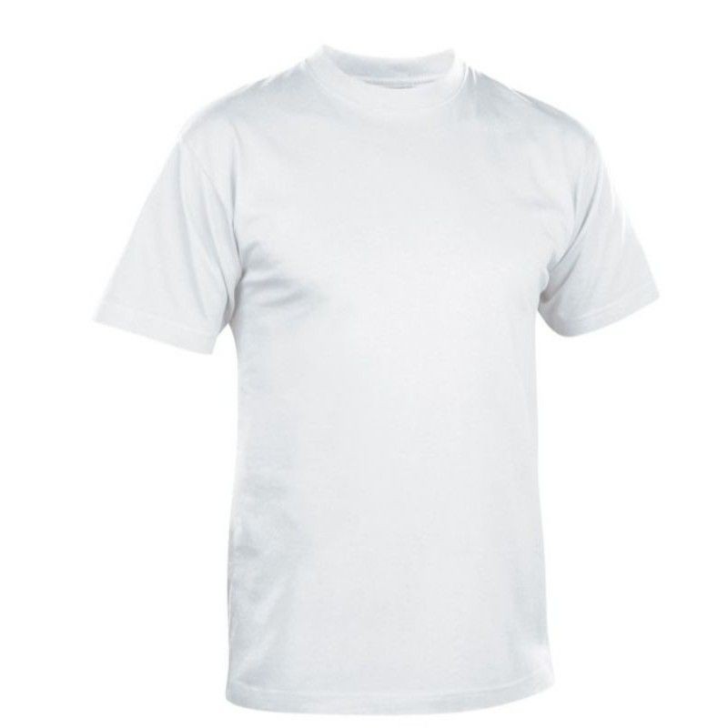 T-SHIRT FOR MEN PLAIN WHITE (ROUND NECK) | Shopee Philippines