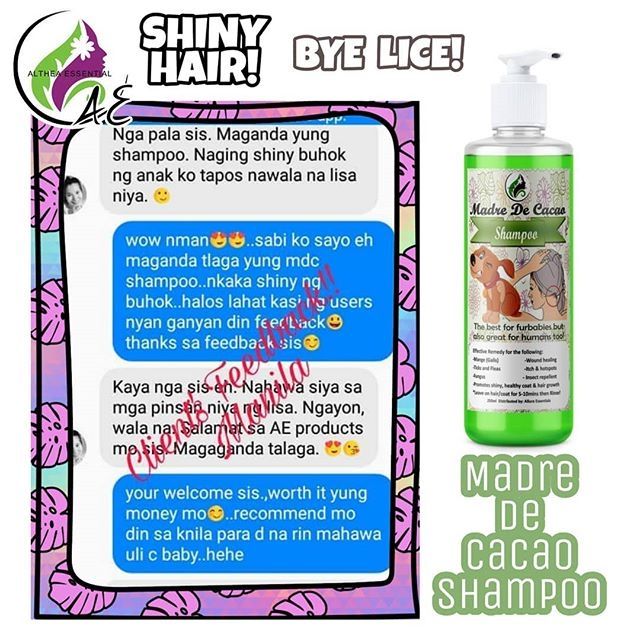 madre de cacao shampoo for humans