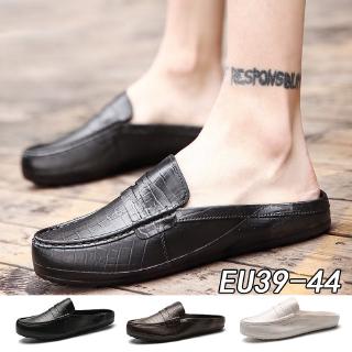 loafer sandals leather