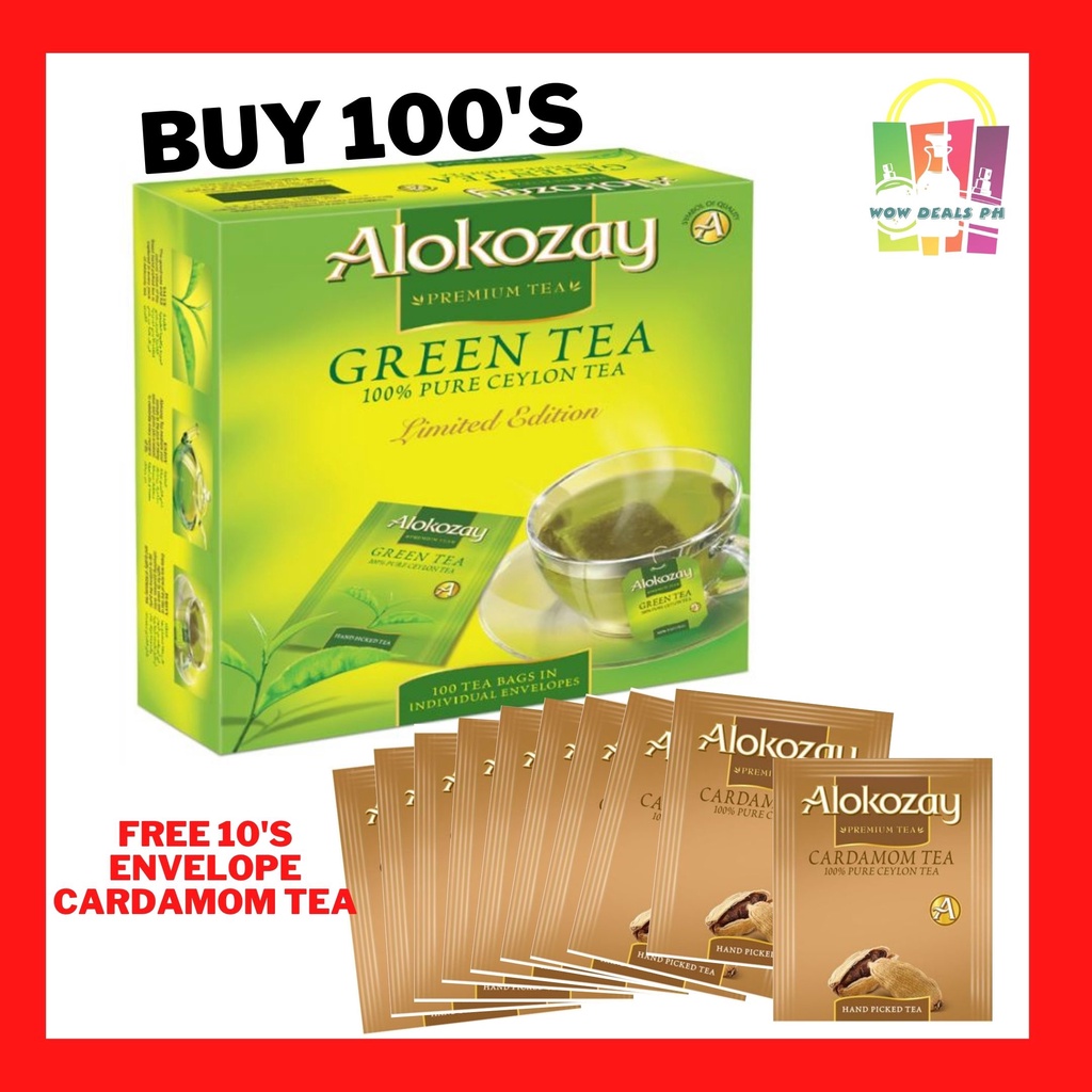 Alokozay Green Tea 100s SELECT our PROMO Options Shopee Philippines