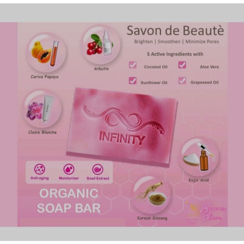 5in1 SAVON DE BEAUTE ultra whitening soap 135g + LOTION extra white beauty and glowing skin