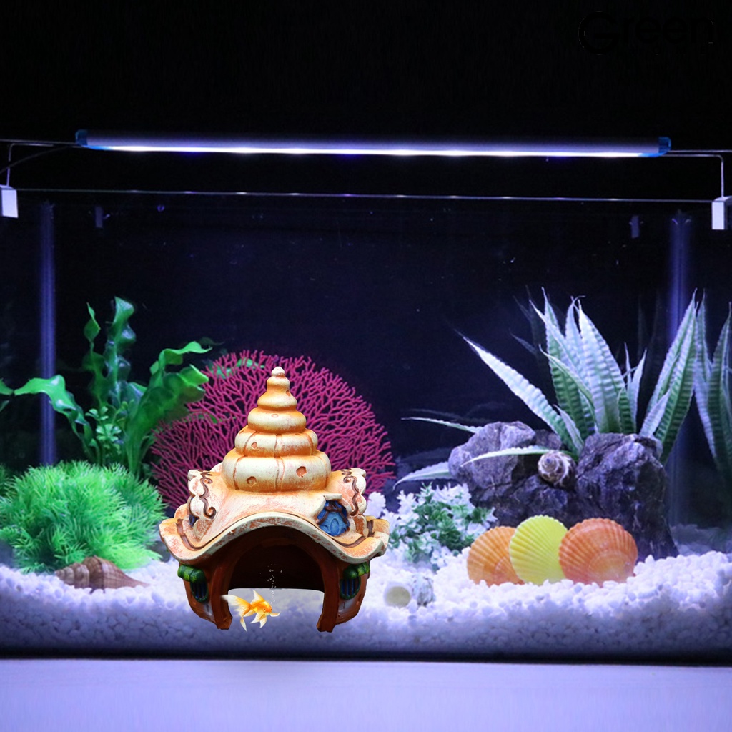 [COD] Fish Tank Ornament Conch Snails House Breeding Hiding Aquarium Decoration Aquarium Supplies
