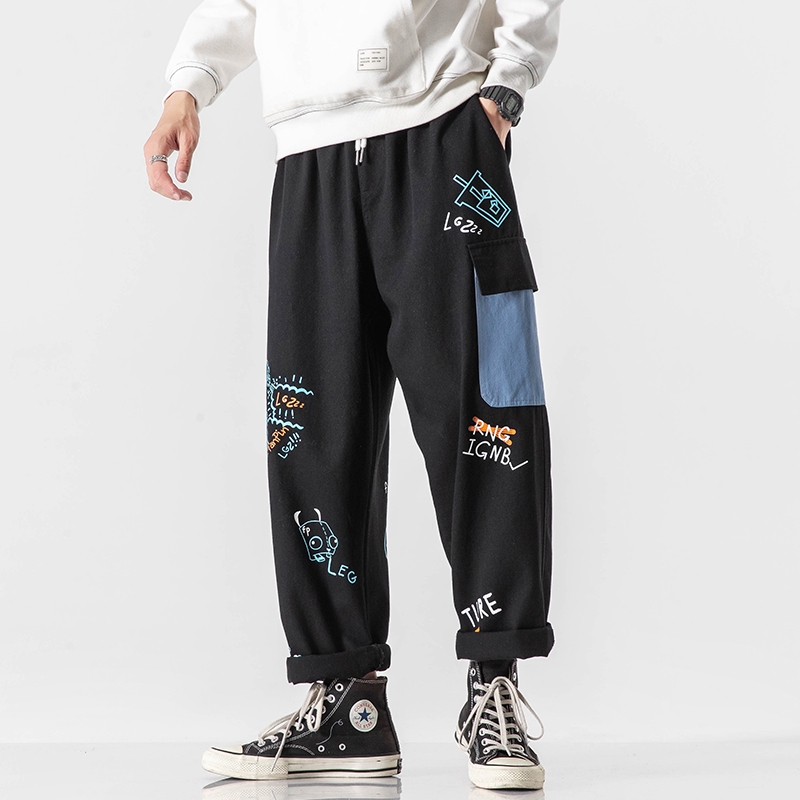 black sweatpants for men