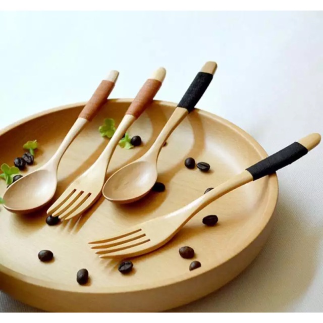Wooden Spoon and Fork Shopee Philippines