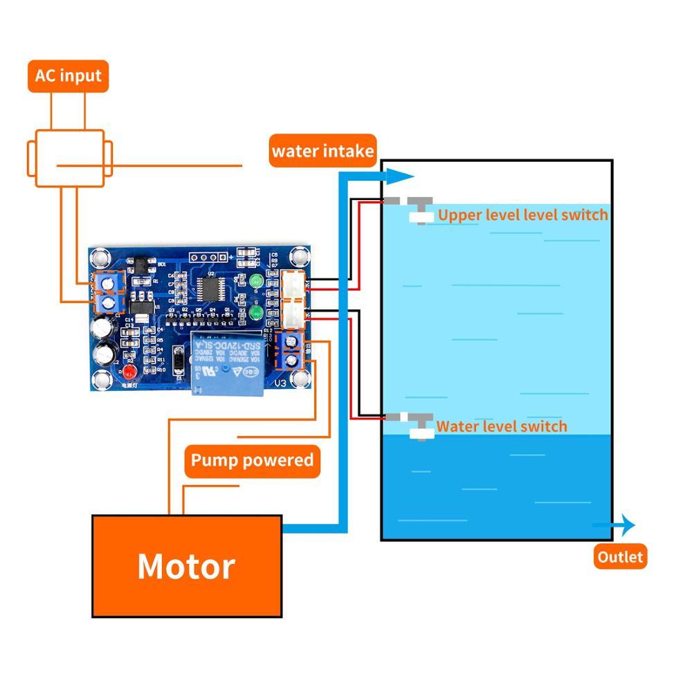 XH-M203 water level controller automatic water level controller water ...