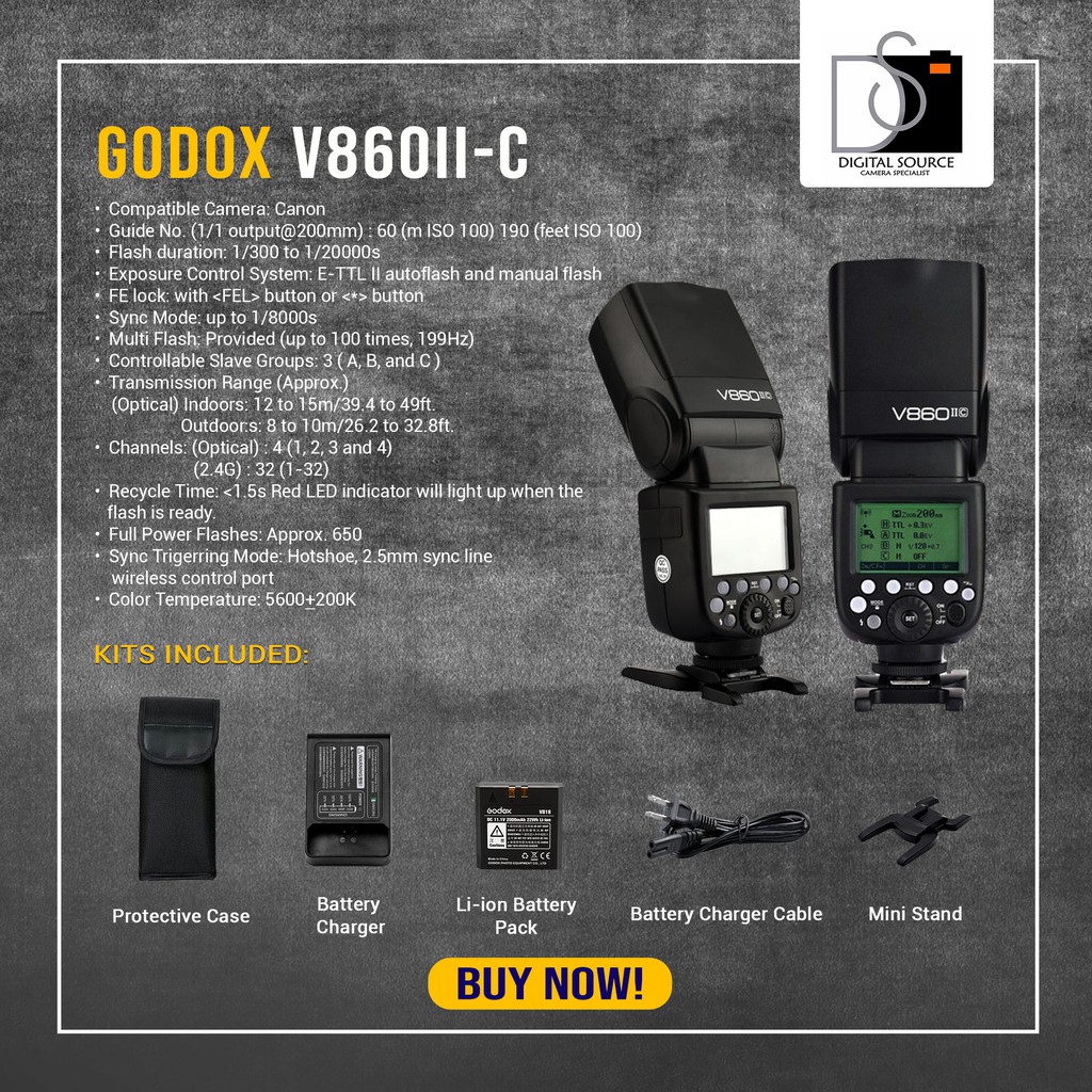 godox speedlite v860ii