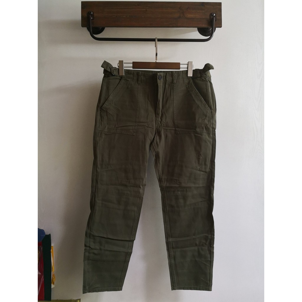green cargo pants forever 21