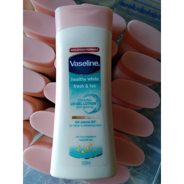 sale!!!vaseline healthy white fresh & fair lotion 200ml | Shopee ...