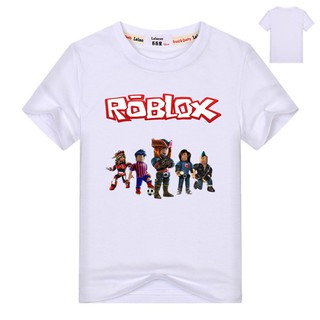 Kids Boys Roblox T Shirt Summer Short Sleeve Game Tops Tee Shopee Philippines - roblox summer game t shirt unisex longsleeve tee teeshirt21