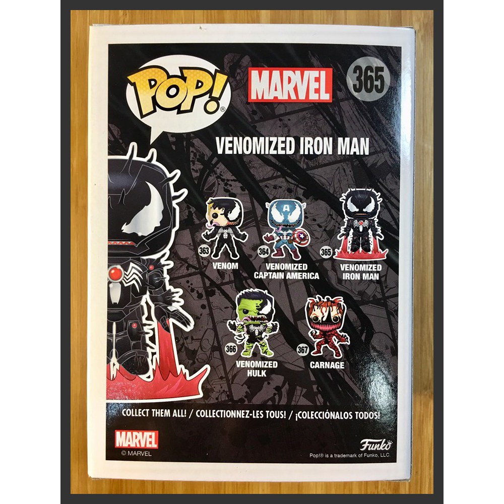 funko venomized iron man