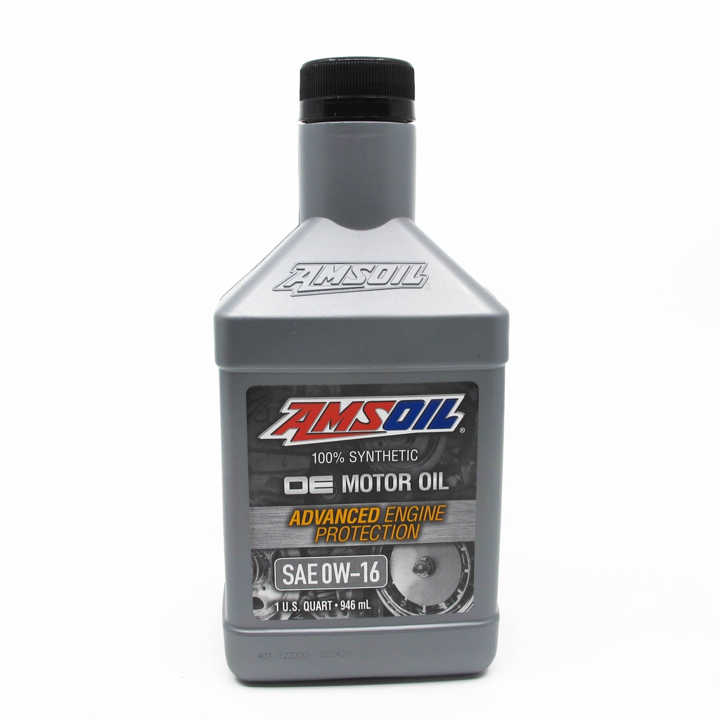 AMSOIL 0W16 Oe Series Engine Oil Fully Synthetic (1 Quart) | Shopee ...