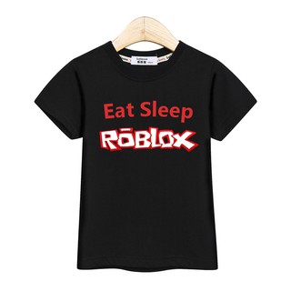 Kids Tops Boys Shirt Roblox T Shirt Full Cotton Boy Clothes Baby Child Tees Shopee Philippines - boy shirts roblox id