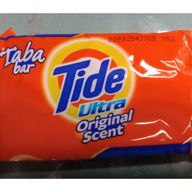 tide blue detergent bar soap