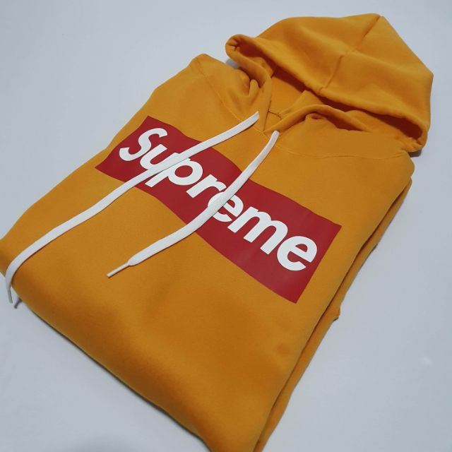 supreme mustard hoodie