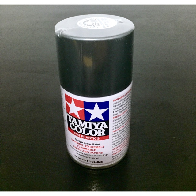 Tamiya TS100 Semi Gloss Bright Gunmetal (Hobby Grade) Shopee