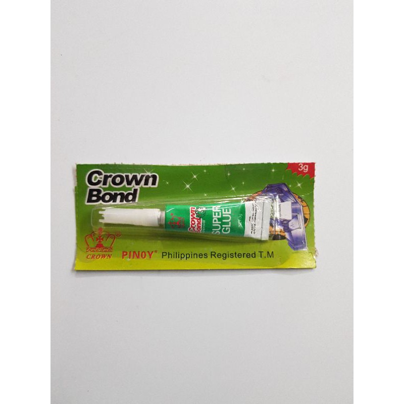 Crown Bond super glue( 3 grams) Shopee Philippines