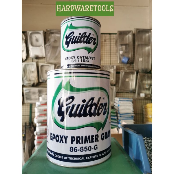 Guilder Epoxy Primer with Catalyst Gray / Red / White Gallon Shopee