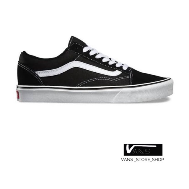 Vans Old Skool Lite Black White Sports Shoes | Shopee Philippines