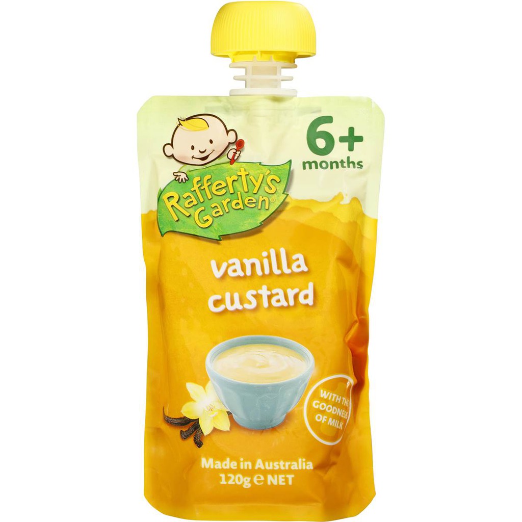 vanilla custard baby food