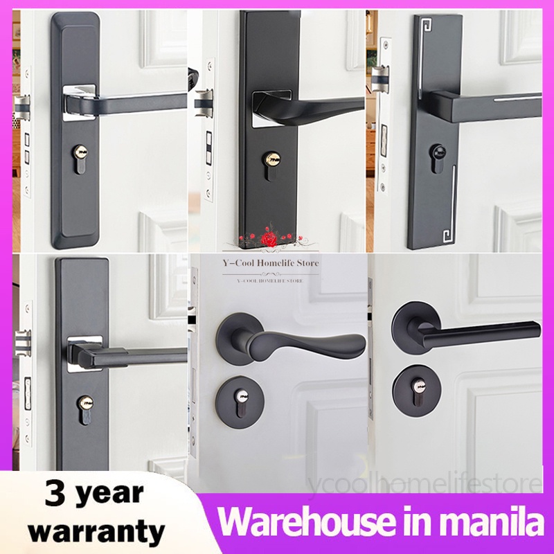 COD Door Lock Door Knob Lock Double Lock Set Eurpean Style Bedroom Lock