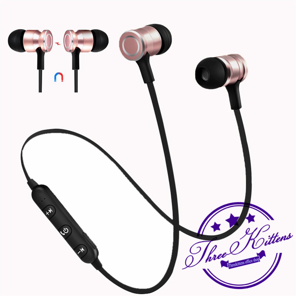 Dotec Bluetooth Headset Magnetic Wireless Earphone 4.2 | Shopee Philippines