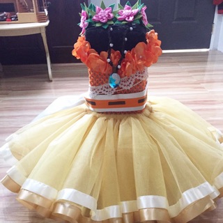 baby moana tutu dress