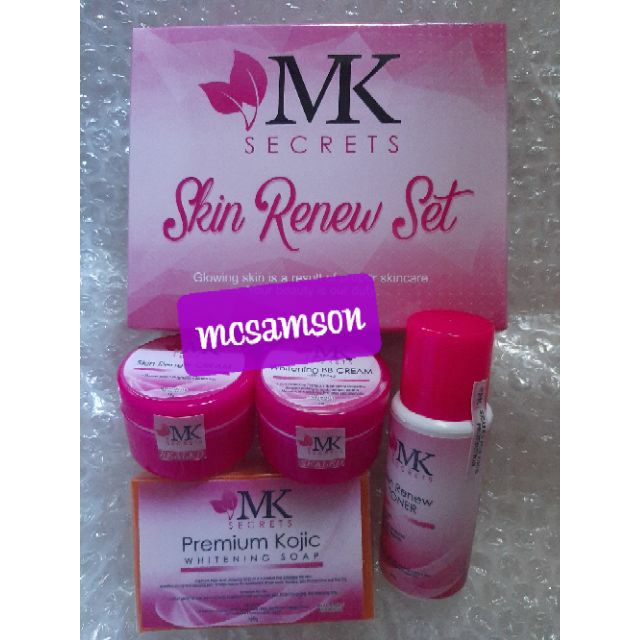 Mk secrets rejuvenating set FDA APPROVED Shopee Philippines