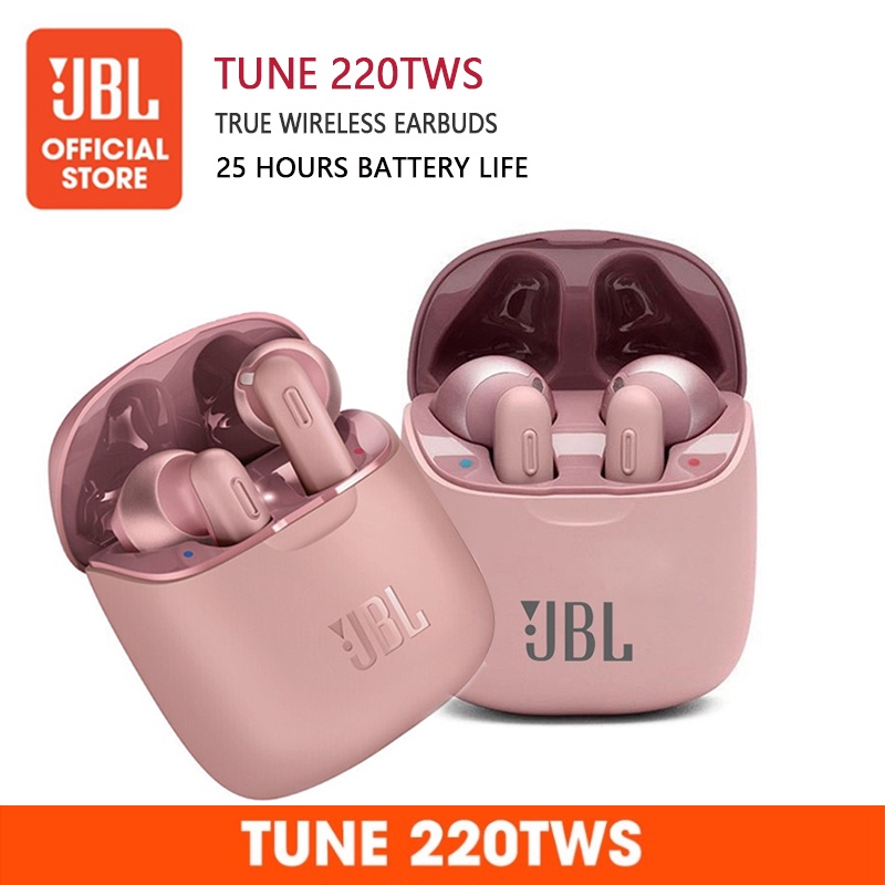 JBL TUNE220 TWS Earphones Wireless Bluetooth Headset Inear Stereo