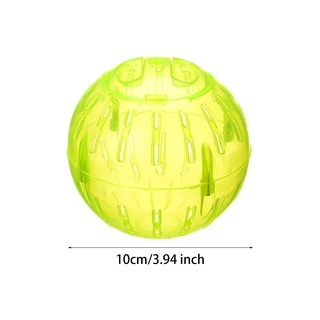 10cm Indoor Outdoor Pet Toy Plastic Hamster Ball Running Wheel Game Hollowed Out #1