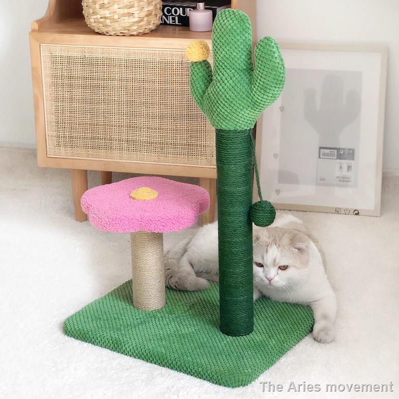 Cat tree condo flower cat climbing frame cactus cat tree one cat frame cat jumping #5