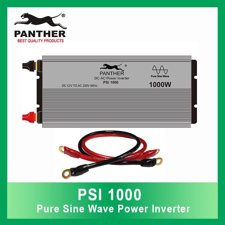 Panther PSI 1000 Pure Sine Wave Power Inverter 12V DC 220V AC | Shopee ...